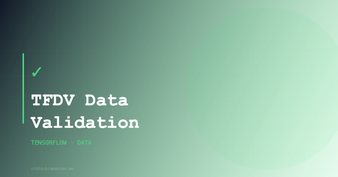 TFDV for Data Validation