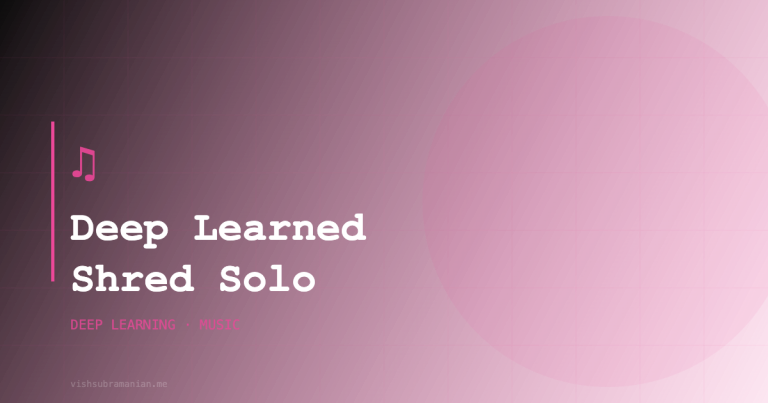 Deep Learned Shred Solo